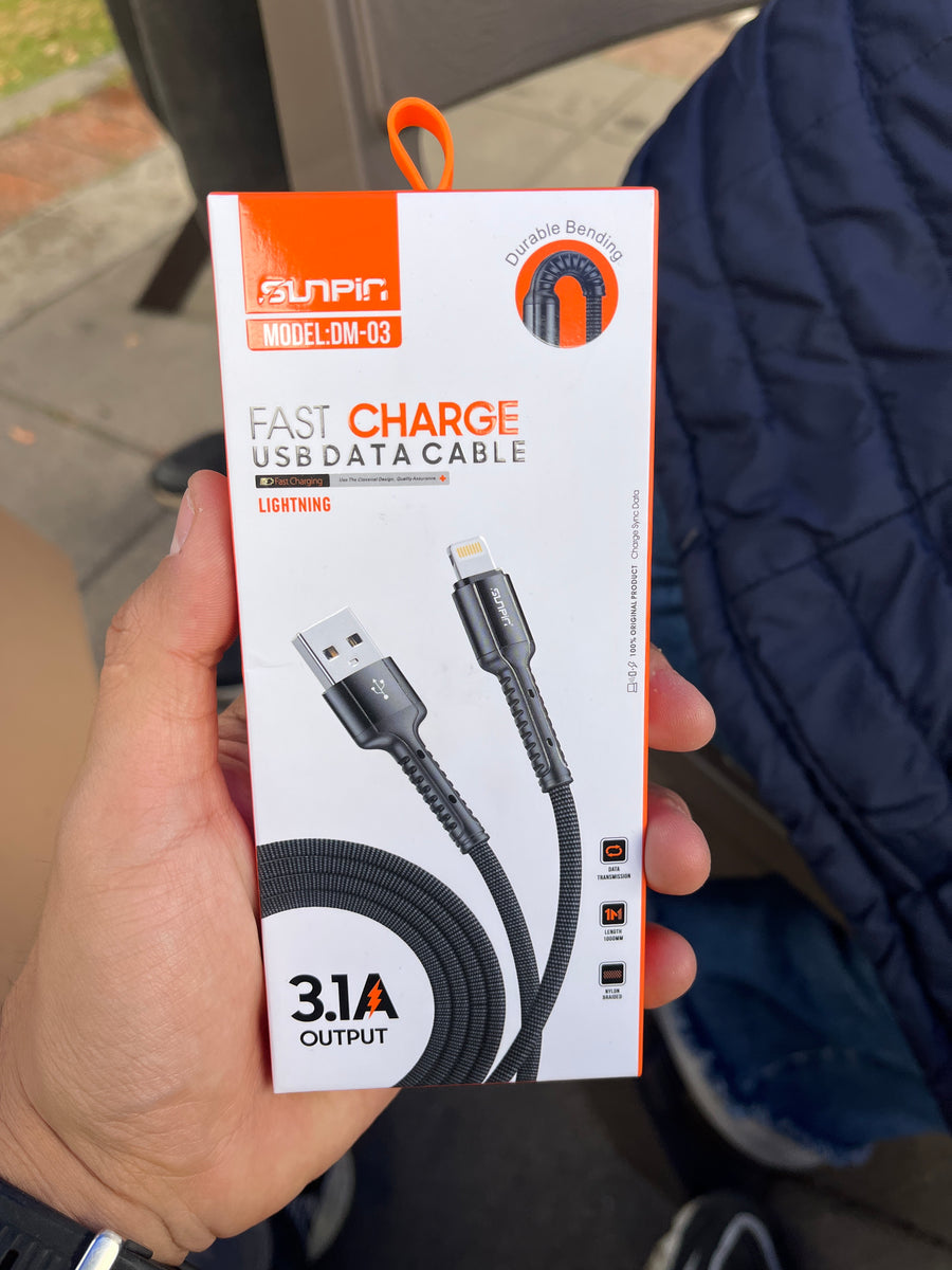 Cable usb a Lightning
