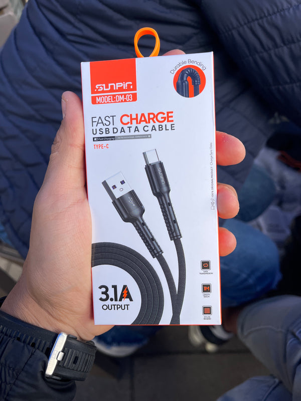 Cable usb a tipo c