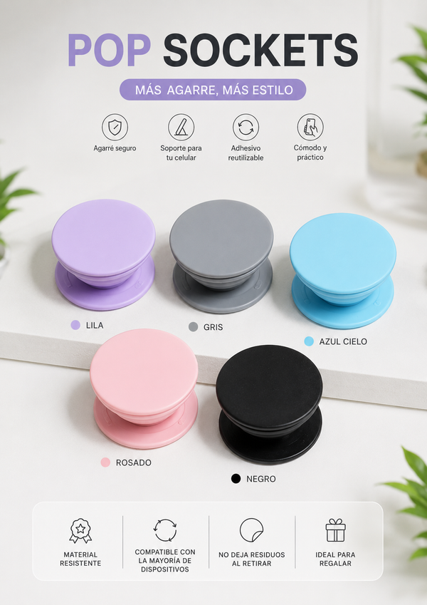 Pop socket imán