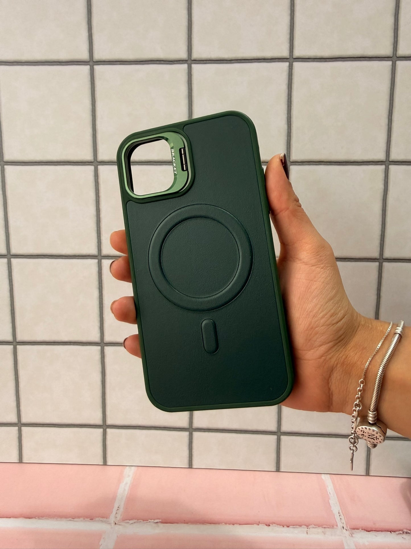 Case Cuero Tarjetero